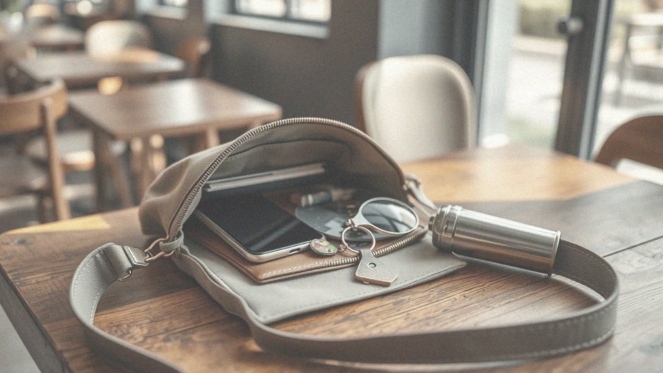 Jakie akcesoria można pomieścić w torebce crossbody?