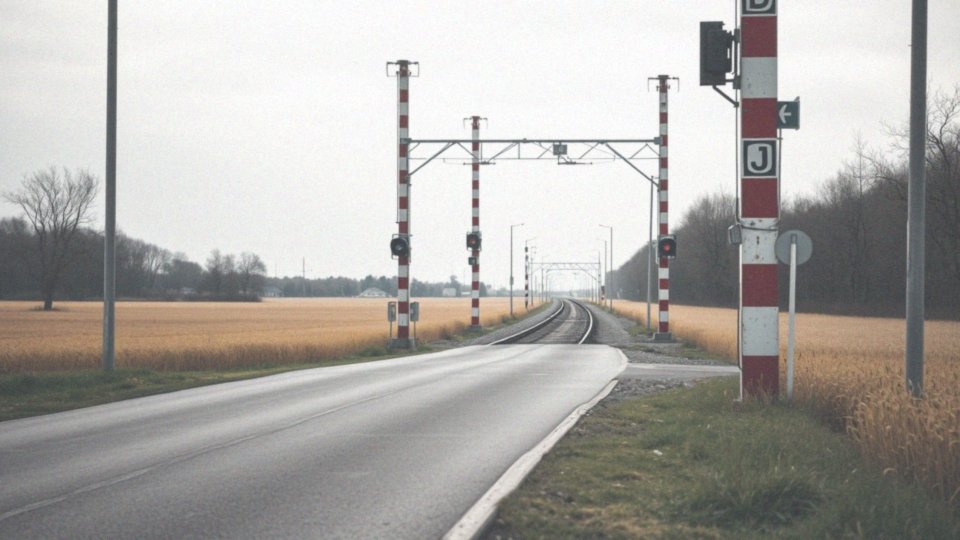 Jakie znaczenie mają słupki wskaźnikowe dla bezpieczeństwa na przejazdach kolejowych?