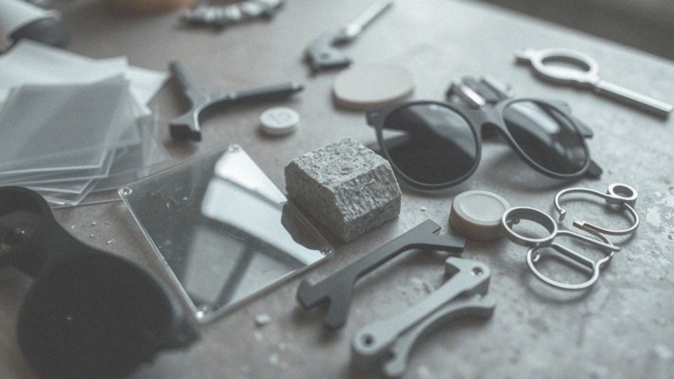 Jakie materiały są najlepsze do produkcji okularów przeciwsłonecznych?
