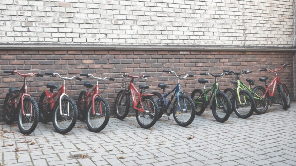 Jakie są różnice w rozmiarze kół rowerów dziecięcych?